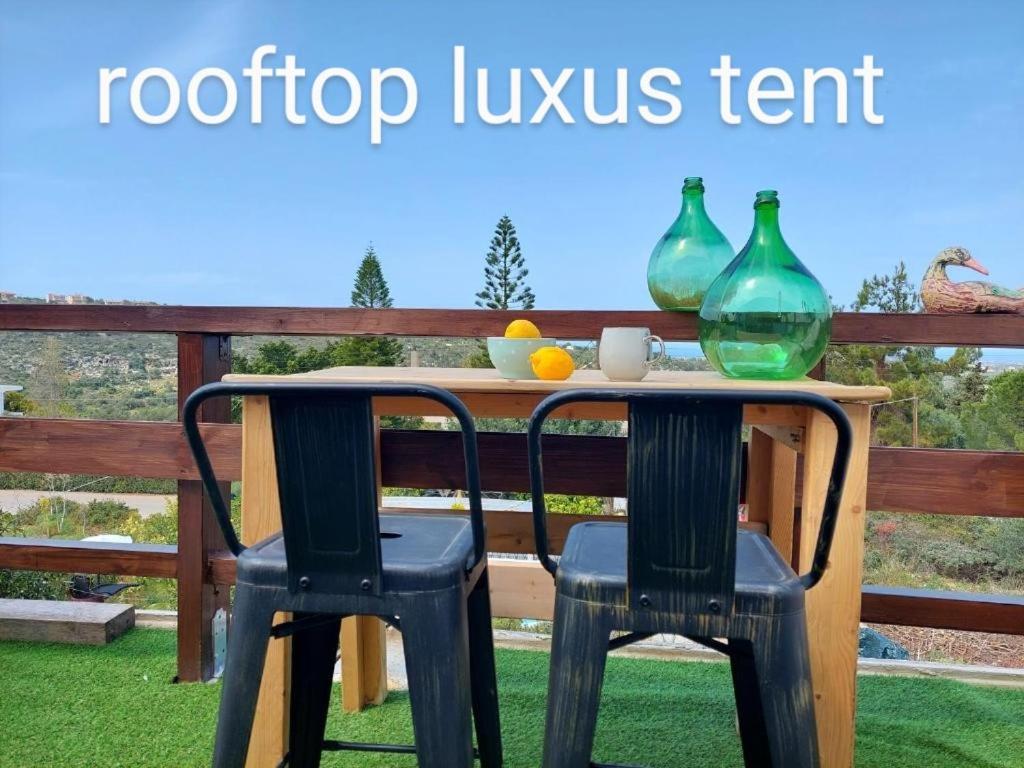 Dream Tiny House Or Luxus Tent With Pool La Canée Extérieur photo